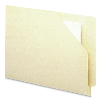 Smead 75715 End Tab File Jacket with Antimicrobial Product Protection - Manila/Letter Size (100/Box)