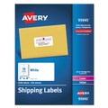 Labels | Avery 95945 Inkjet/Laser Printer 2 in. x 4 in. Shipping Label Bulk Packs - White (10/Sheet, 250-Sheet/Box) image number 0