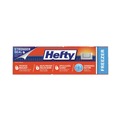 Food Service | Hefty 00R88079 7 in. x 8 in. 32 oz. Slider Stand and Fill Freezer Storage Bags - Clear (35/Box) image number 3