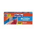 Food Service | Hefty 00R88073 10.56 in. x 11 in. 1-Gallon Slider Stand and Fill Freezer Storage Bags - Clear (225/Carton) image number 3