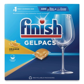 PRODUCTS | FINISH 51700-81053 Orange Scent Dish Detergent Gelpacs