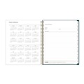 Notebooks & Pads | Blue Sky 136479 11.5 in. x 8 in. 12-Month (Jul 2025-Jun 2026) Greta Academic Year Weekly/Monthly Planner - Green Cover image number 4