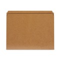 Just Launched | Universal UNV16130EE Reinforced Kraft Straight Top Tab File Folders - Letter Size, Brown (100/Box) image number 4