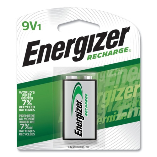 Batteries | Energizer NH22NBP NiMH Rechargeable 9V Batteries image number 0