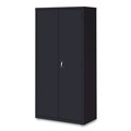 Office Filing Cabinets & Shelves | Alera 25767 36 in. x 18 in. x 72 in. 5 Shelves Economy Assembled Storage Cabinets - Black image number 1