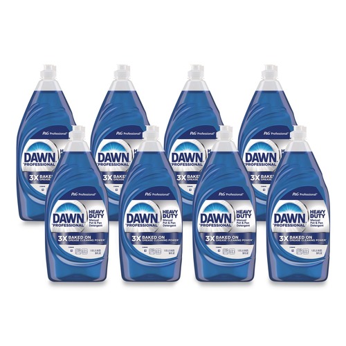 Cleaning & Janitorial Supplies | Dawn Professional 80730044 38 oz. Heavy-Duty Manual Pot/Pan Dish Detergent - Original Scent (8/Carton) image number 0