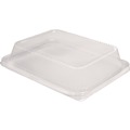 Food Trays, Containers, and Lids | Handi-Foil HFA 321HDL 10.75 in. x 13.12 in. High Dome Lids for Half-Size Pan (100/Carton) image number 0