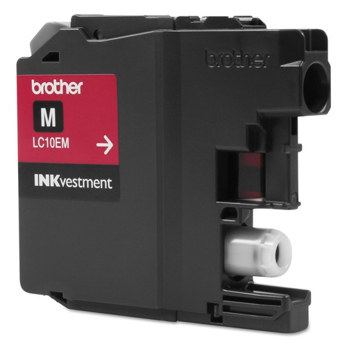 Ink & Toner | Brother LC10EM INKvestment 1,200 Page-Yield Super High-Yield Ink - Magenta image number 0