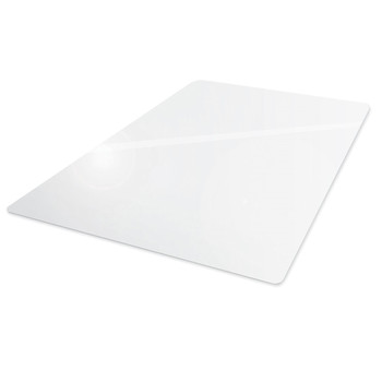 | Floortex ER1115227ER Cleartex Ultimat 60 in. W x 48 in. L Polycarbonate Chair Mat for High Pile Carpets - Clear