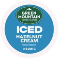 Coffee | Green Mountain Coffee 5000359624 Brew Over Ice Coffee K-Cups - Hazelnut Cream (24/Box) image number 1