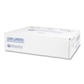  | Inteplast Group S404814N 45 gal. 14 microns 40 in. x 48 in. High-Density Interleaved Commercial Can Liners - Clear (25 Bags/Roll, 10 Rolls/Carton) image number 4