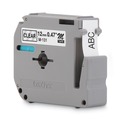 Labels | Brother P-Touch M131 0.47 in. x 26.2 ft. M Series Tape Cartridge for P-Touch Labelers - Black on Clear image number 1