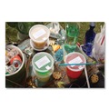 Food Service | Pactiv Corp. L5012Y Newspring DELItainer 4.55 x 4.55 x 2.45 12 oz Plastic Microwavable Container - Clear (480/Carton) image number 1