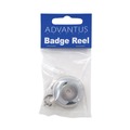 Label & Badge Holders | Advantus 75473 30 in. Extension Retractable ID Card Reel - Translucent Clear (12/Pack) image number 3