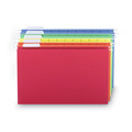 File Folders | Smead 64159 Legal Size 1/5-Cut Tabs Colored Hanging File Folders - Assorted Colors (25/Box) image number 2
