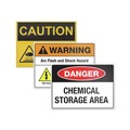 Labels | Avery 61513 Surface Safe 8 in. x 8 in. Inkjet/Laser Printers Removable Label Safety Signs - White (15/Pack) image number 2