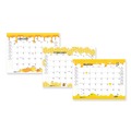 Bulletin Boards | House of Doolittle 156 22 in. x 17 in. 12-Month (Jan to Dec) 2026 Recycled Honeycomb Desk Pad Calendar - Honeycomb Artwork image number 0