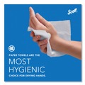 Paper Towel Holders | Scott 48860 Essential 12.7 in. x 9.57 in. x 15.76 in. Electronic Hard Roll Towel Dispenser - Black (1/Carton) image number 6