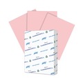 Copy & Printer Paper | Hammermill 10338-2 Colors 8.5 x 11 20 lb. Bond Weight Print Paper - Pink (1-Ream) image number 0