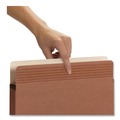 Just Launched | Smead 73210 3-1/2 in. Expansion Easy Grip Pockets - Legal, Redrope (25/Box) image number 5