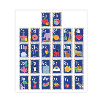 OFFICE PRESENTATION SUPPLIES | Carson-Dellosa 106059 26 Alphabet Mini Posters (1-Pack)