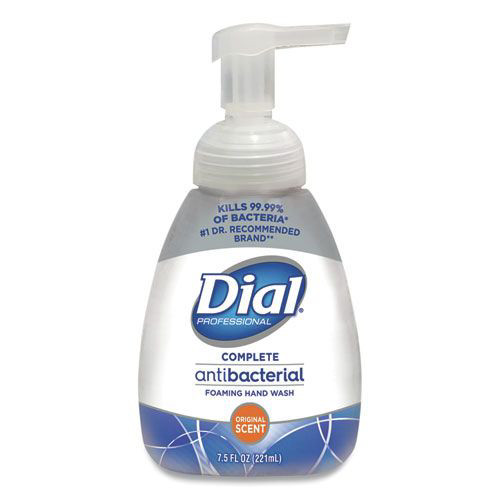 Hand Soaps | Dial Professional 02936 7.5 oz. Antibacterial Foaming Hand Wash - Original Scent image number 0