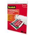 Labels | Scotch TP3854-20 9 in. x 11.5 in. 3 mil Laminating Pouches - Gloss Clear (20/Pack) image number 1