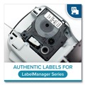 Labels | DYMO 2150471 D1 0.5 in. x 23 ft. Standard Labels - Black Print on White Tape (4/Pack) image number 6
