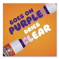 Adhesives & Glues | Elmer's E555 0.24 oz. Disappearing Purple School Glue Stick - Dries Clear (30/Box) image number 5
