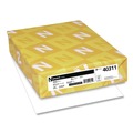 Copy & Printer Paper | Neenah Paper 40311 94 Bright 90 lbs. 8.5 in. x 11 in. Exact Index Card Stock - White (250/Pack) image number 0
