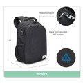 Office & Office Supplies | SOLO UBN7084 Re:Define 12.25 in. x 5.75 in. x 18.75 in. 15.6 in. Laptop Backpack - Black image number 1