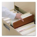File Folders | Smead 73240 5.25 in. Expansion SuperTab Pockets - Letter Size/Redrope (10/Box) image number 3