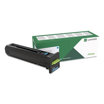 Lexmark 82K0XCG 22000 Page-Yield Return Program Extra High-Yield Toner - Cyan