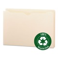 File Jackets & Sleeves | Smead 75607 Straight Tab 100% Recycled Top Tab File Jackets - Legal, Manila (50/Box) image number 4
