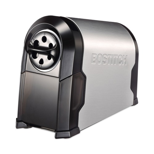 Pencil Sharpeners | Bostitch EPS14HC Super Pro Glow 6.13 x 10.63 x 9 AC-Powered Commercial Electric Pencil Sharpener - Black/Silver image number 0