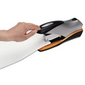 Just Launched | Swingline S7087875 Optima 70-Sheet Capacity Desktop Stapler - Silver/Black/Orange image number 3