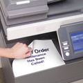 Labels | Avery 06465 8.5 in. x 11 in. Inkjet/Laser Printers Removable Multi-Use Labels - White (25/Pack) image number 3