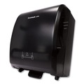 Paper Towel Holders | Boardwalk BWK29GREEN 12.31 x 9.31 x 15.94 Xtra Mechanical Hands-Free Towel Dispenser - Black (1/Carton) image number 1