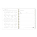 Notebooks & Pads | Blue Sky BLS139479 11 in. x 8.5 in. 12-Month (Jan-Dec 2026) Life Note-It Leah Weekly/Monthly Notes Planner - Gray/Pink/White Cover image number 2