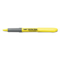 Highlighters | BIC GBLP51ASST Brite Liner Chisel Tip Grip Pocket Highlighter - Assorted Ink/Barrel (1-Set) image number 2