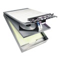 Clipboards | Saunders 21017 1.5 in. Clip Capacity Holds 8.5 in. x 11 in. Sheets Cruiser Mate Aluminum Storage Clipboard - Silver image number 4