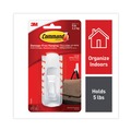 Wall Racks & Hooks | Command 17003ES 5 lbs. Capacity Large Plastic General Purpose Hooks - White (1/Pack) image number 2