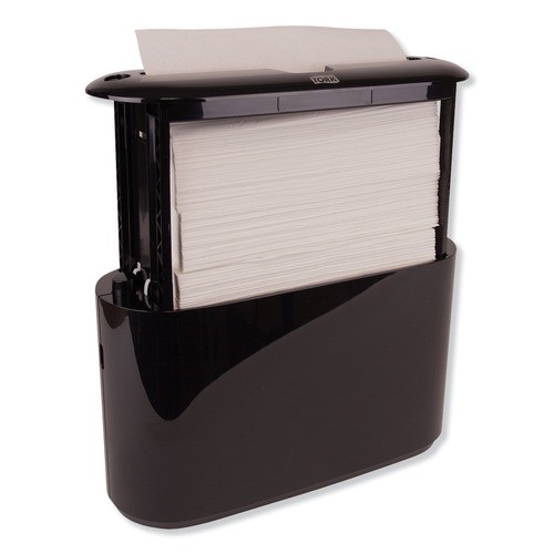 Tork 302028 Xpress 12.68 x 4.56 x 7.92 Countertop Towel Dispenser - Black