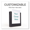 Binders | Cardinal 10301 11 in. x 8.5 in. ClearVue 3-Ring 1 in. Capacity Easy Open Slant-D Ring Binder - Black image number 6