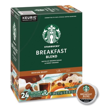 COFFEE | Starbucks 12433992 K-Cups - Breakfast Blend (24/Box)