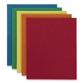 File Folders | Oxford 57513EE 11 in. x 8.5 in. 0.5 in. Capacity Twin-Pocket Folder - Assorted Colors (25/Box) image number 2