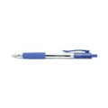Pens | Universal UNV15531 1 mm Comfort Grip Retractable Ballpoint Pens - Medium, Blue (1 Dozen) image number 2