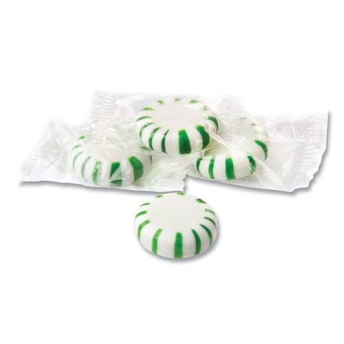 Candy, Gum & Mints | Office Snax 00655 1 lb. Bag Candy Assortments - Spearmint Candy image number 0