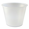 Food Trays, Containers, and Lids | Fabri-Kal 000000000009500518 5.5 oz. Plastic Portion Cups - Translucent (20/Carton) image number 1