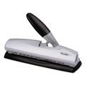 Just Launched | Swingline A7074030E 20-Sheet LightTouch Desktop 2- to 7-Hole Punch 9/32 in. Holes - Silver/Black image number 0